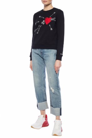 Heart motif sweatshirt, zdjęcie 2 Heart motif sweatshirt od Red Valentino
